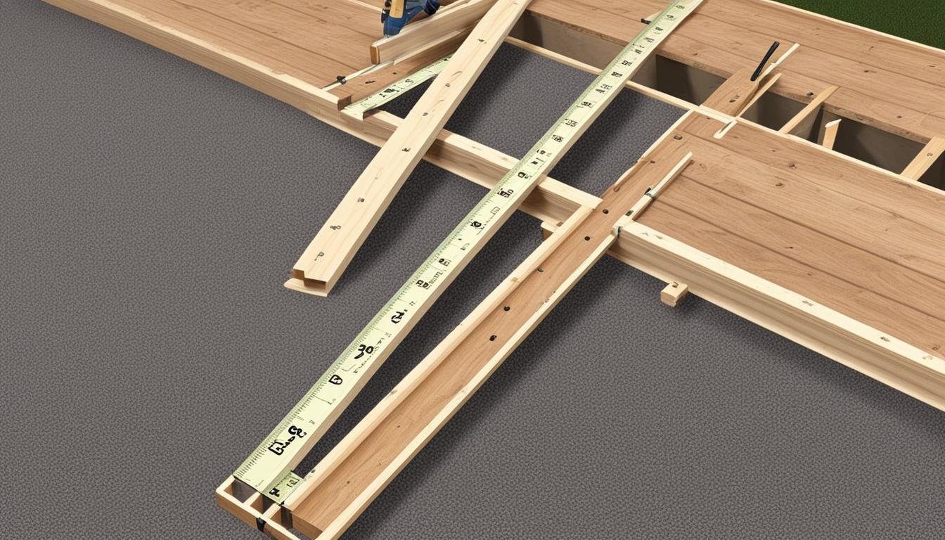 Framing a deck