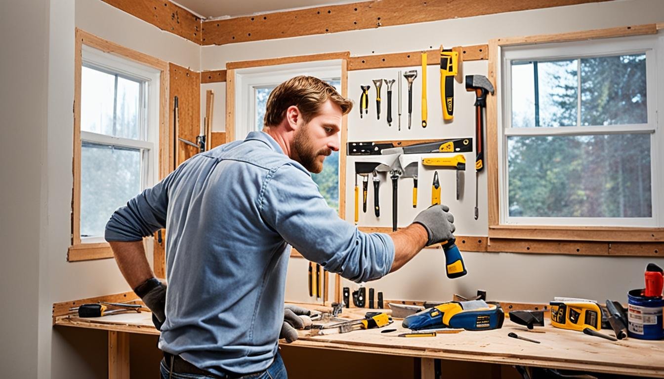 How to fight recession by doing home improvement your self
