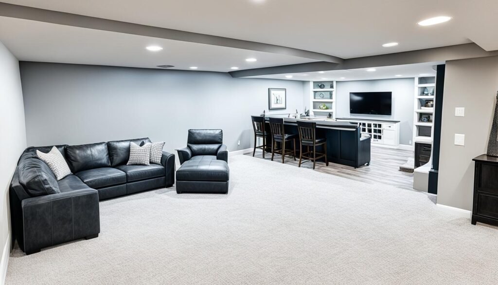 Lehi basement remodel