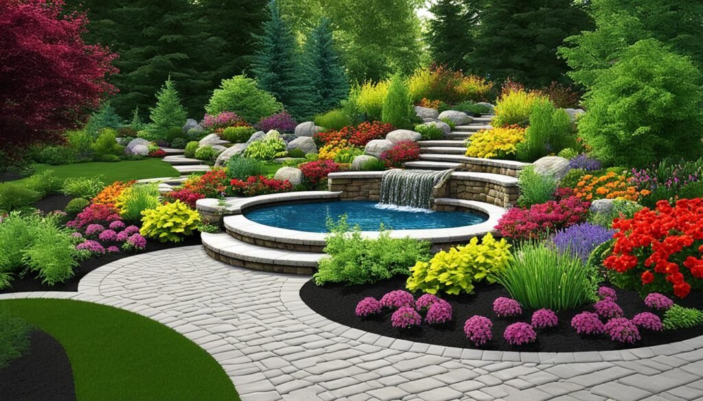 backyard garden design