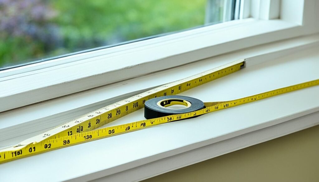 measuring window dimensions