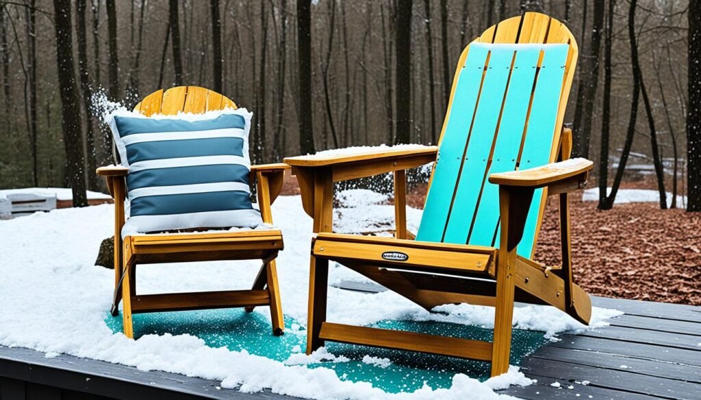 weatherproofing deck chairs